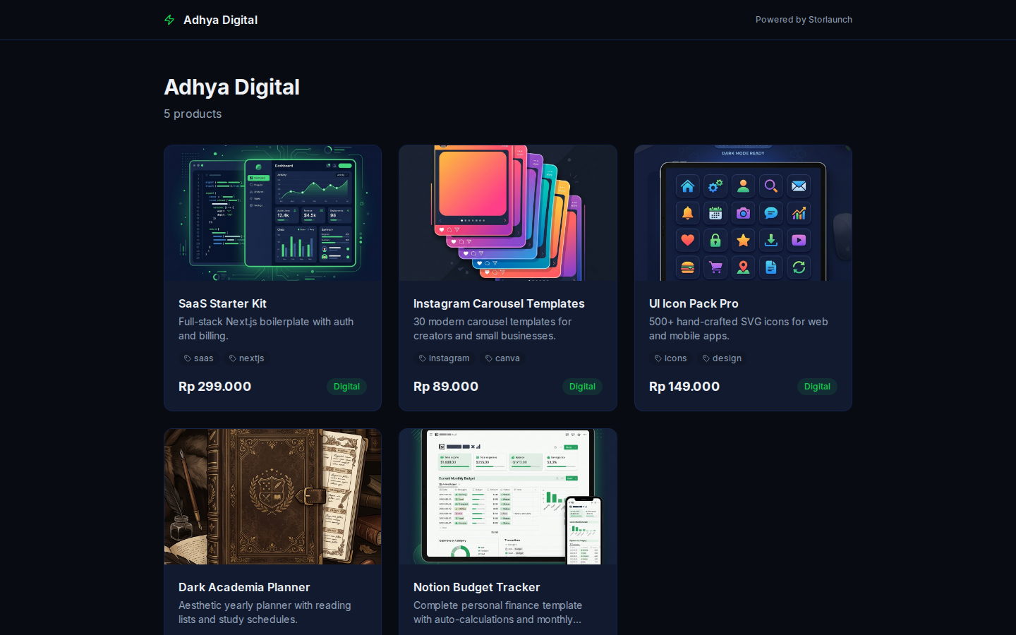 Storlaunch preview gallery