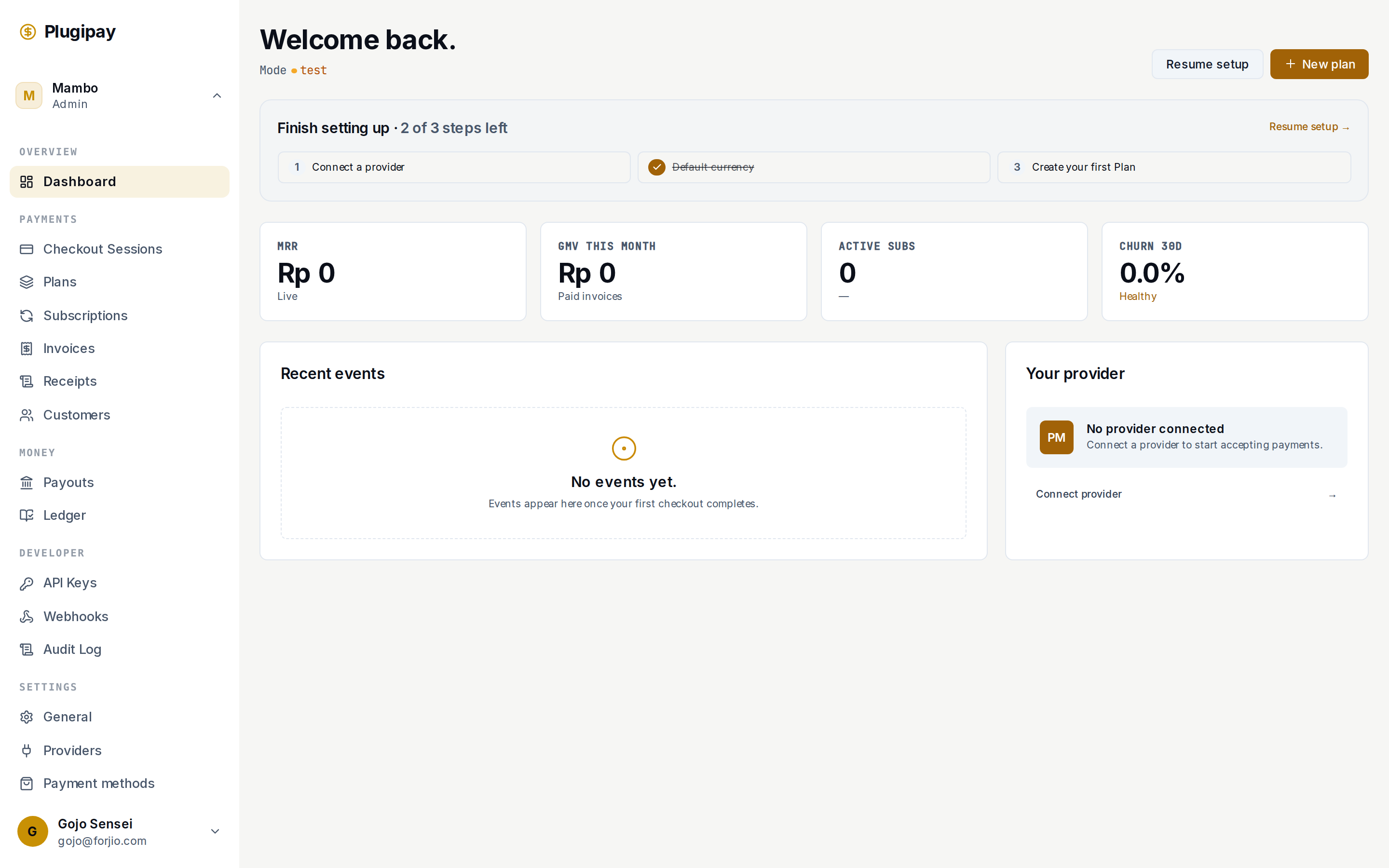 Plugipay features